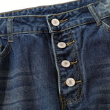Women's Summer Jeans | Cropped, Button Fly