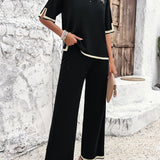 Valeth - Relaxed Shirt and Trouser Ensemble