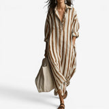 Celestia™ Long Maxi Shirt Dress