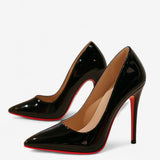 Cudini™ Patent Leather Low-Cut Heels