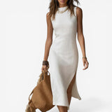 Yassi™ Textured Midi Dress