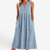 Suzaine™ A-Line Midi Dress