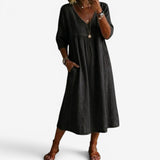 Carolline™ Embroidered Summer Dress