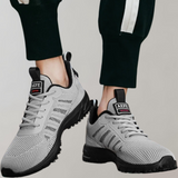 Men’s Summer Sport Shoes | Knit, Contrast Sole