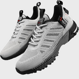 Men’s Summer Sport Shoes | Knit, Contrast Sole