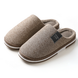 Men's Winter Slip-On Slippers | Cushioned, Warm Lining