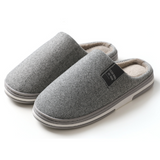 Men's Winter Slip-On Slippers | Cushioned, Warm Lining