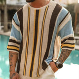 Vibrant Striped Knit Jumper | Warm, Comfortable, Stylish Essentials