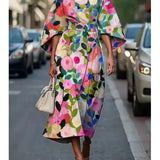 Michelle | Graceful Floral Dress