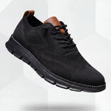 Black Ultracomfort Breathable Footwear