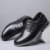 Men’s Work Oxford Shoes | Formal, Textured Panel