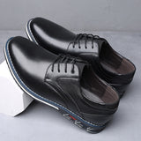 Men’s Work Oxford Shoes | Formal, Textured Panel