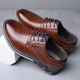 Men’s Work Oxford Shoes | Formal, Textured Panel