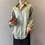 Elegant Loose Fit Women’s Blouse