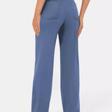 Women's Summer Trousers | Button Front, Wide Leg