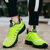 Men’s Summer Sport Shoes | Knit, Contrast Sole