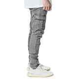 Men's Cargo Jeans | Stacked, Tapered Fit