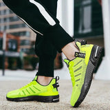 Men’s Summer Sport Shoes | Knit, Contrast Sole