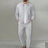 Men's Formal Two Piece Set | Tapered, Pants and Top