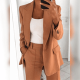 Women’s Co Ord Suit Set | High-Waisted, Two-Piece
