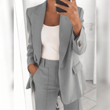 Women’s Co Ord Suit Set | High-Waisted, Two-Piece
