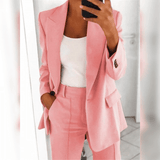 Women’s Co Ord Suit Set | High-Waisted, Two-Piece