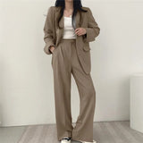 Women’s Co Ord Suit Set | Soft, High-Waisted