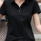Women’s Casual Summer Polo Shirt | Fitted, Short Sleeve