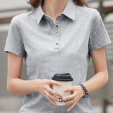 Women’s Casual Summer Polo Shirt | Fitted, Short Sleeve