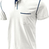 Men's Slim Summer Henley T-Shirt | Casual, Short Sleeve