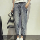 Women's Summer Jeans | Cropped, Baggy Fit