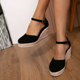 Women’s Summer Wedge Espadrilles | Closed Toe, Ankle Strap