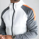 Men’s Colorblock Two Piece Set | Hoodie, Pants and Top