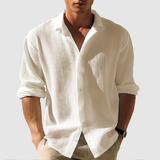 Men's Summer Casual Shirt | Lightweight, Long Sleeve