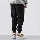 Men's Baggy Corduroy Joggers | Tapered, Drawstring Fit