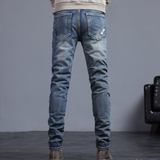 Men's Streetwear Jeans | Stacked, Washed Fit
