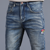 Men's Streetwear Jeans | Stacked, Washed Fit