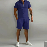 Men’s Summer Two Piece Set | Polo, Shorts