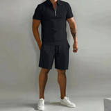 Men’s Summer Two Piece Set | Polo, Shorts