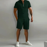 Men’s Summer Two Piece Set | Polo, Shorts