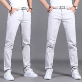 Men's Casual Chino Pants | Slim Fit, Black Stretch
