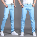 Men's Casual Chino Pants | Slim Fit, Black Stretch