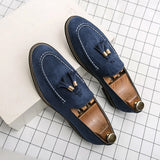 Men’s Summer Loafers | Suede, Tassel Accent
