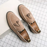 Men’s Summer Loafers | Suede, Tassel Accent