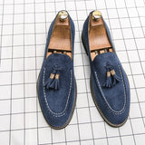 Men’s Summer Loafers | Suede, Tassel Accent