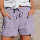 Women's Summer Shorts | Drawstring, Relaxed Fit