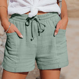 Women's Summer Shorts | Drawstring, Relaxed Fit