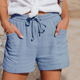 Women's Summer Shorts | Drawstring, Relaxed Fit