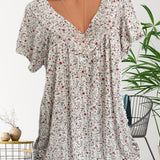 Women’s Summer Blouse | Printed, Relaxed Fit