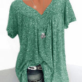 Women’s Summer Blouse | Printed, Relaxed Fit